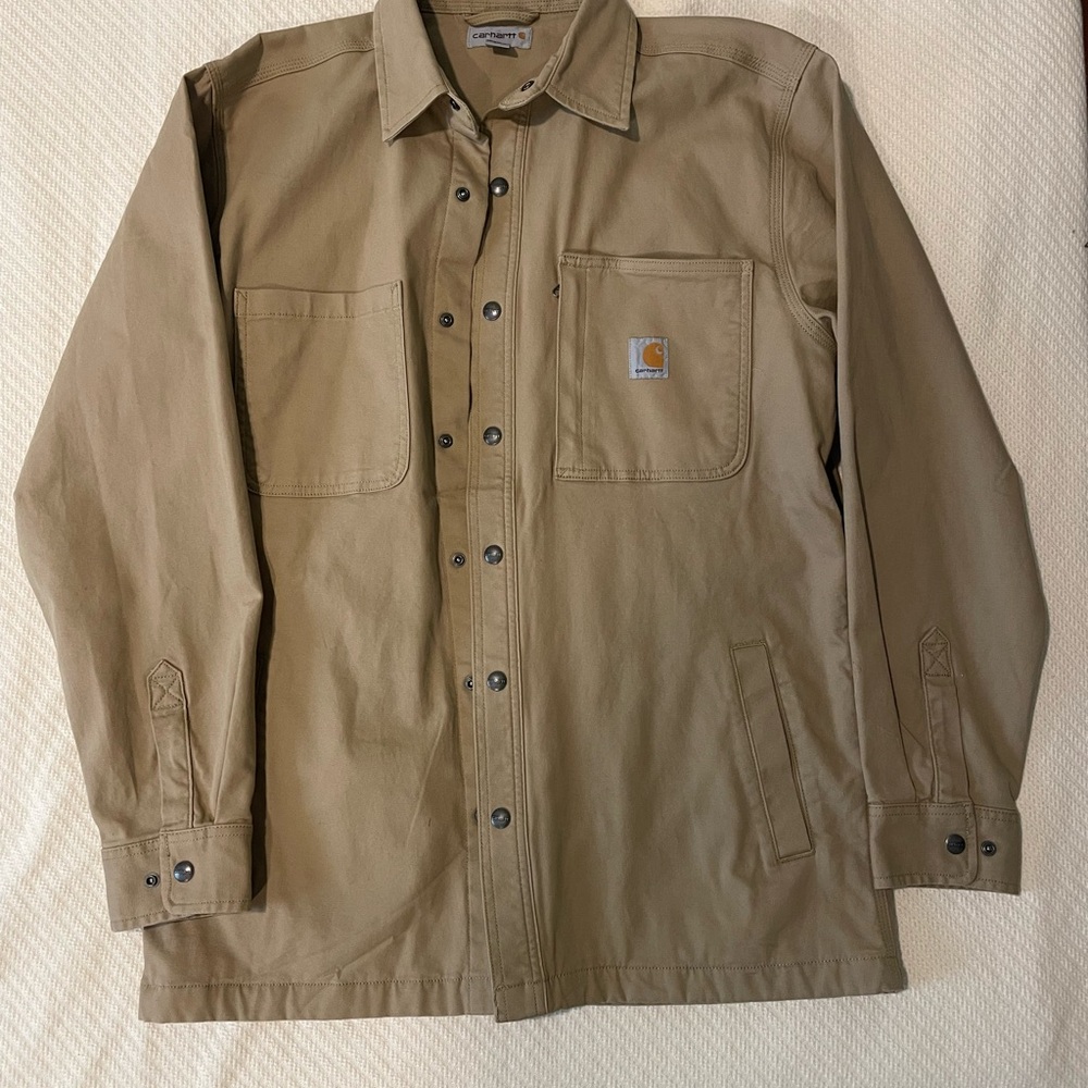 Carhartt Men's Brown Shirt Jacket